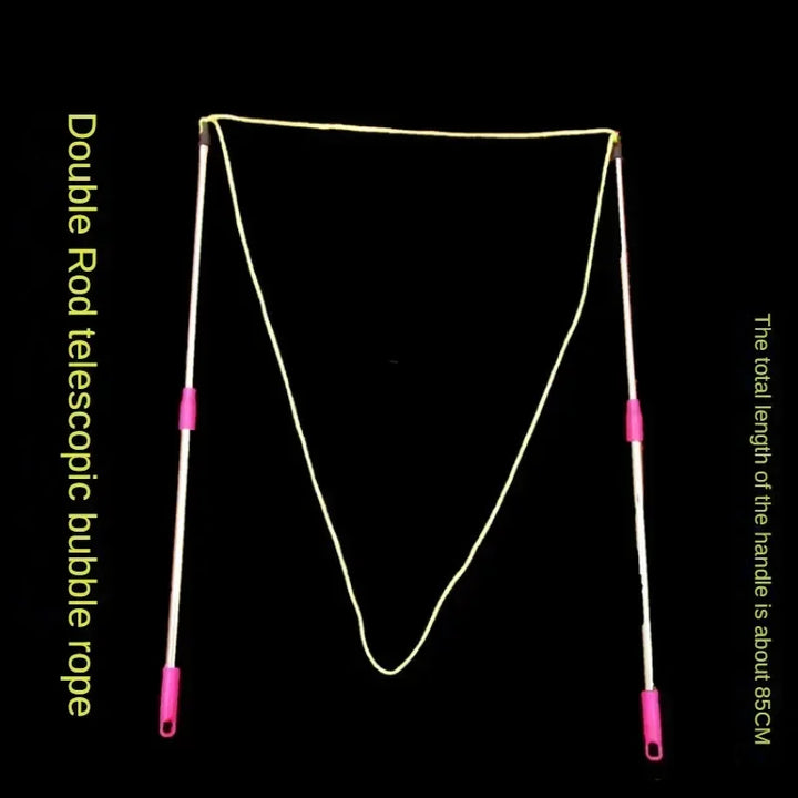 Rynx | Double-ended Bubble Rope for Show Performances and Parties, DIY Decorations