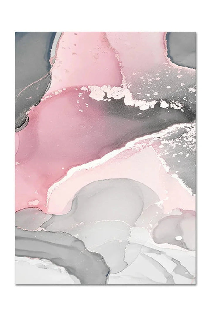 Lisslune | Marble Canvas Poster