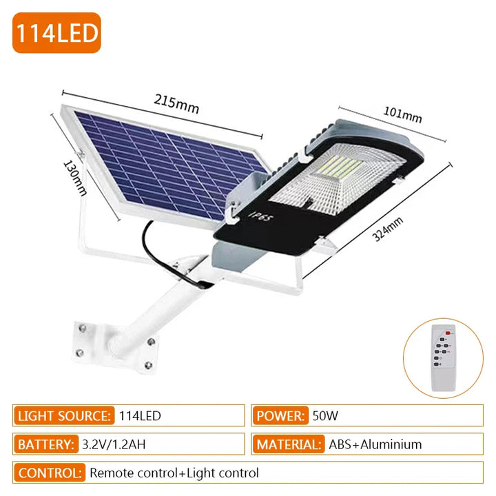 Lisslune | Heavy-Duty Outdoor Solar Security Waterproof Light