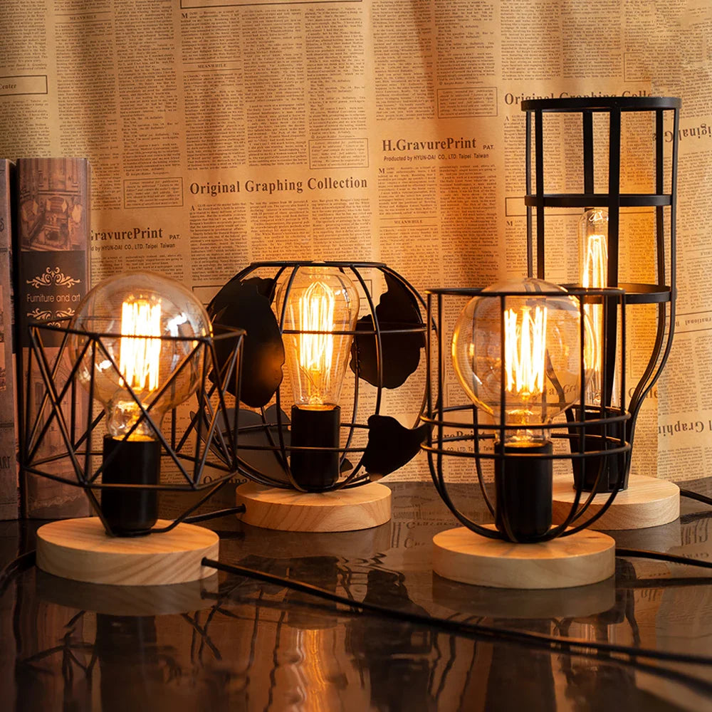 Lisslune | Wood LED Lamp