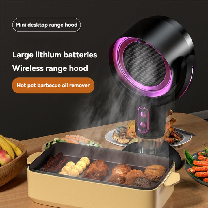 Lisslune | SmokeAway Venti – Portable Air Purifier Fan with Ion Technology and USB Charger