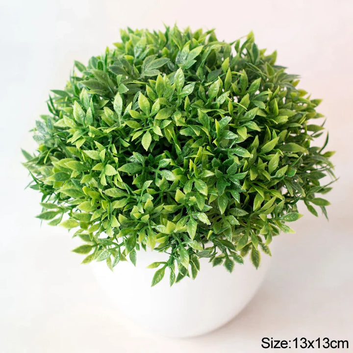 Rynx Artificial Plants Bonsai Small Tree Pot Artificial Plant Flowers Potted Plants Ornaments For Home Room Table Decoration Hotel Garden Decor