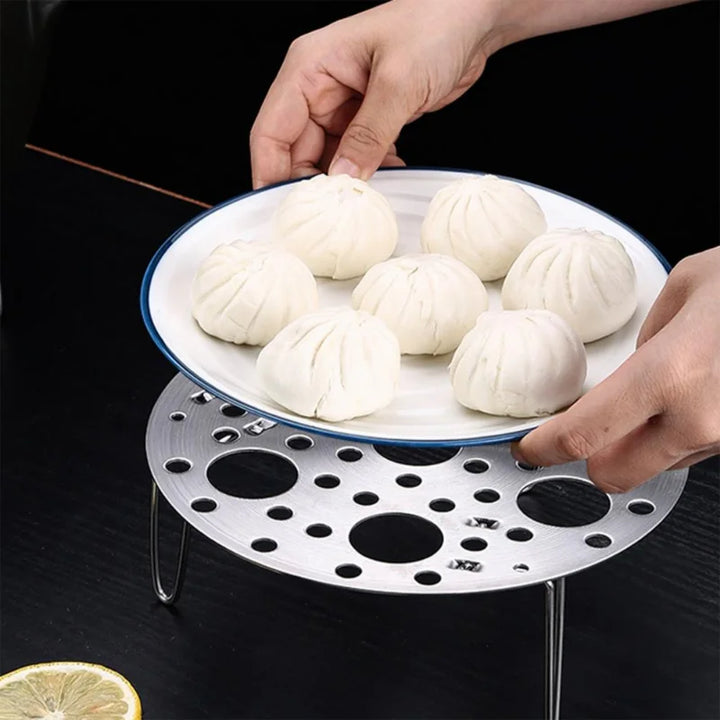 Lisslune | Stainless Steel Chef's Choice Steamer Fryer Rack