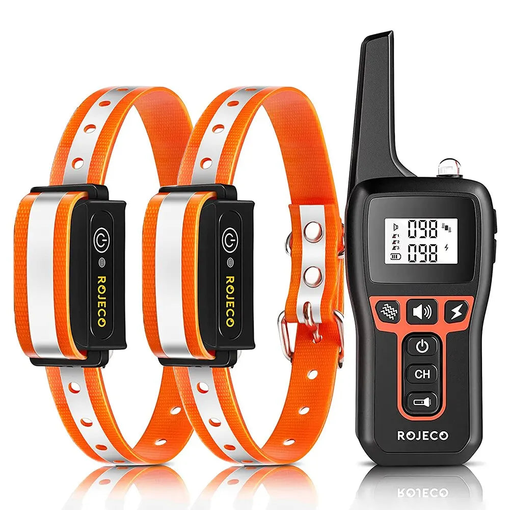 Lisslune | 1000m Dog Training Collar – Waterproof, Rechargeable with Remote Control for Small, Medium & Large Dogs