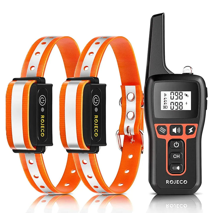 Lisslune | 1000m Dog Training Collar – Waterproof, Rechargeable with Remote Control for Small, Medium & Large Dogs