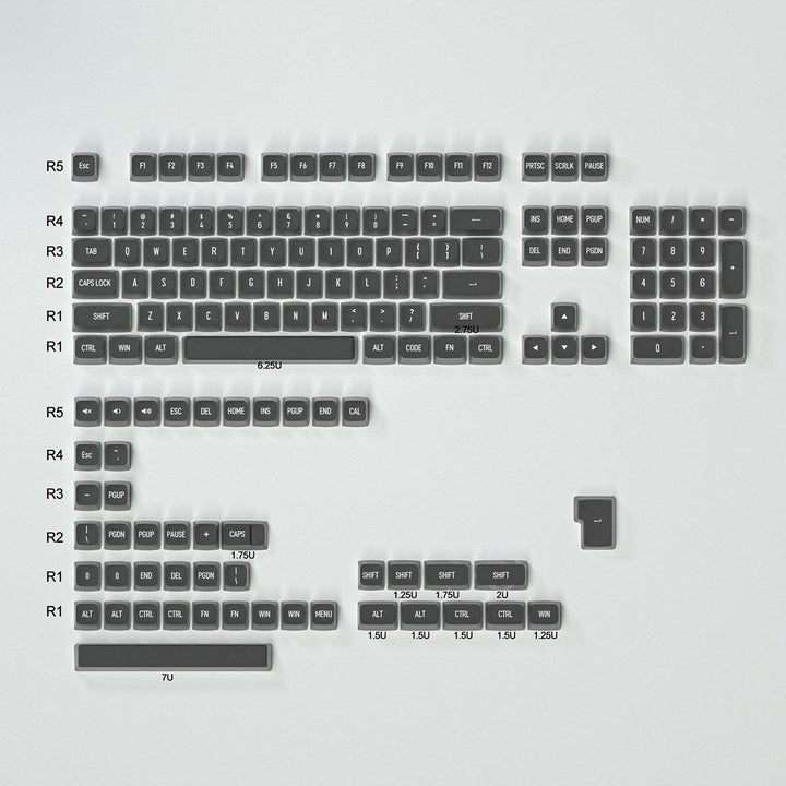 Lisslune | Upgrade your keyboard aesthetic with 150 MSA dual-color keycaps