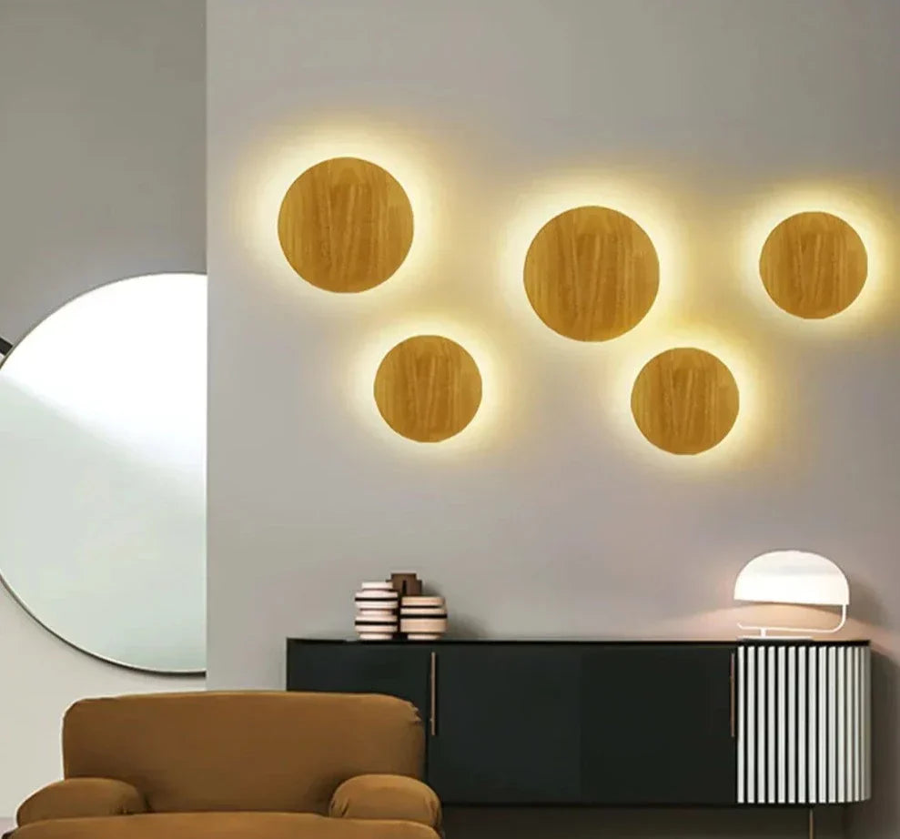 Lisslune | ForestLite - Wooden Wall Lamp