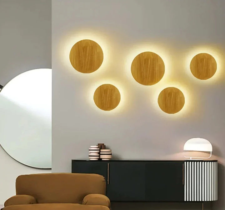 Lisslune | ForestLite - Wooden Wall Lamp