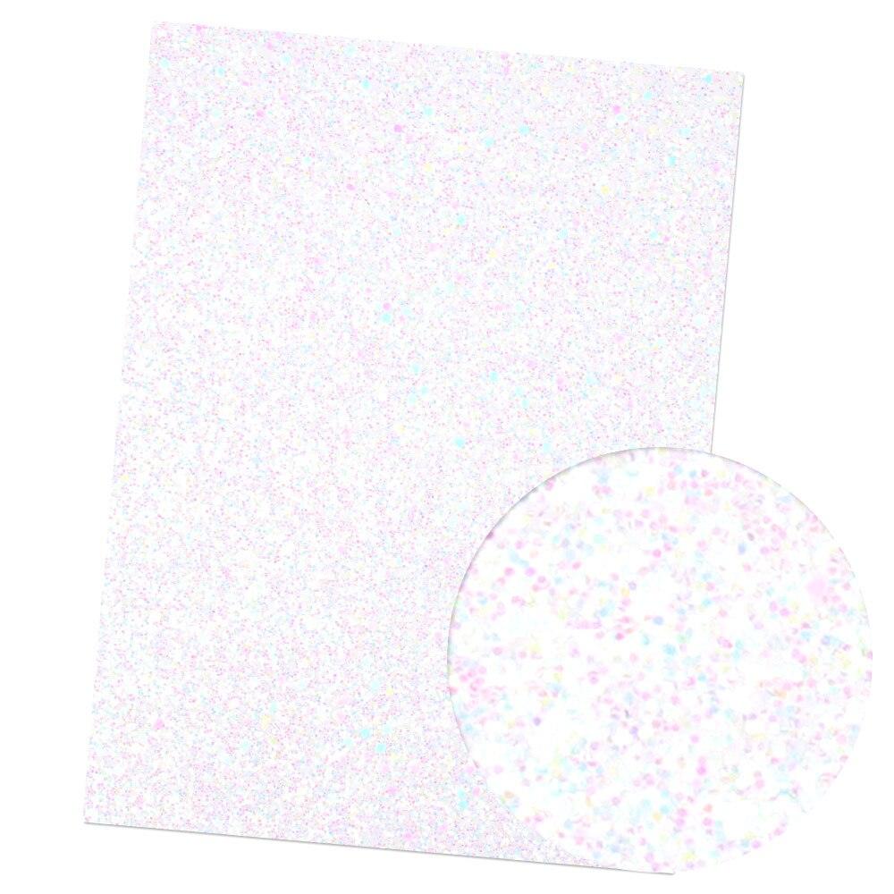 Lisslune | Iridescent Rainbow Glitter Vinyl Craft Roll - Creative Gloss Set