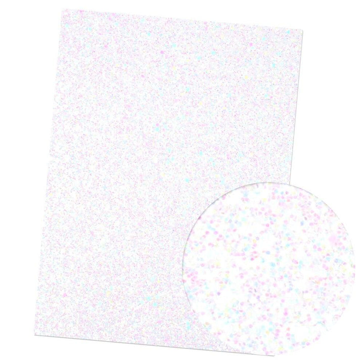 Lisslune | Iridescent Rainbow Glitter Vinyl Craft Roll - Creative Gloss Set