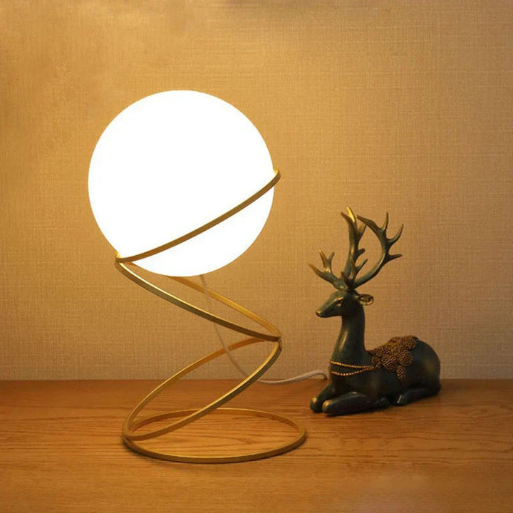 Lisslune | CozyGlow Elegant Table Lamp – Warm LED Lighting for Coziness and Style