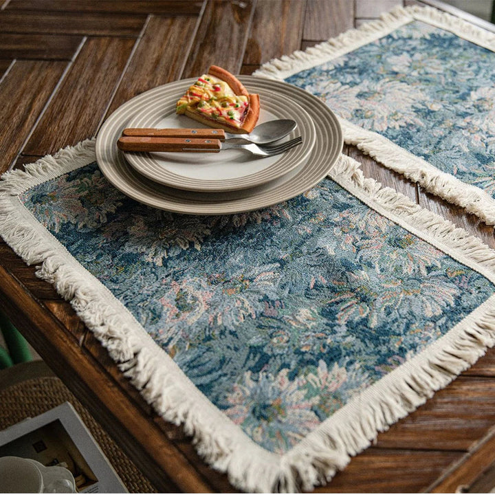 Rynx Sunflower Table Runner, Jacquard Craft Tea Table Decoration, Party Wedding, Holiday Decoration Best Choice