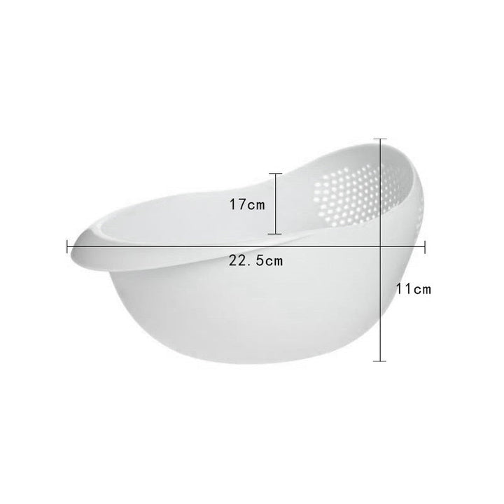 Lisslune | 2in1 Easy Rice Drainer Basket