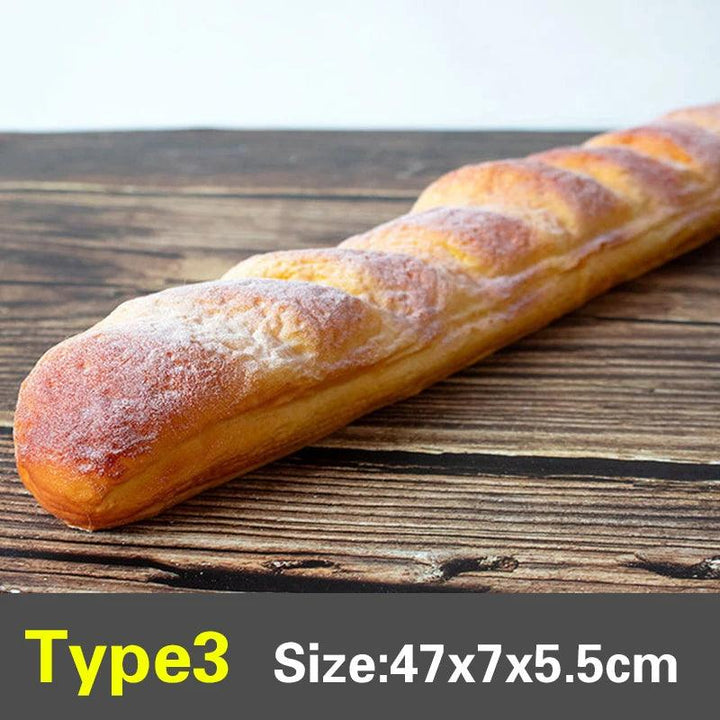Lisslune | Elegant Artificial French Baguette Home Decoration for Kitchen and Display