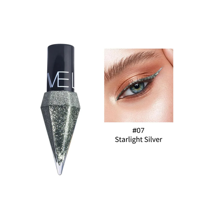 Rynx | Pearl Diamond Gold Liquid Eyeshadow Eyeliner Stick Waterproof Glitter Sequins Rose Gold White Eyeliner Pencil Korean Makeup