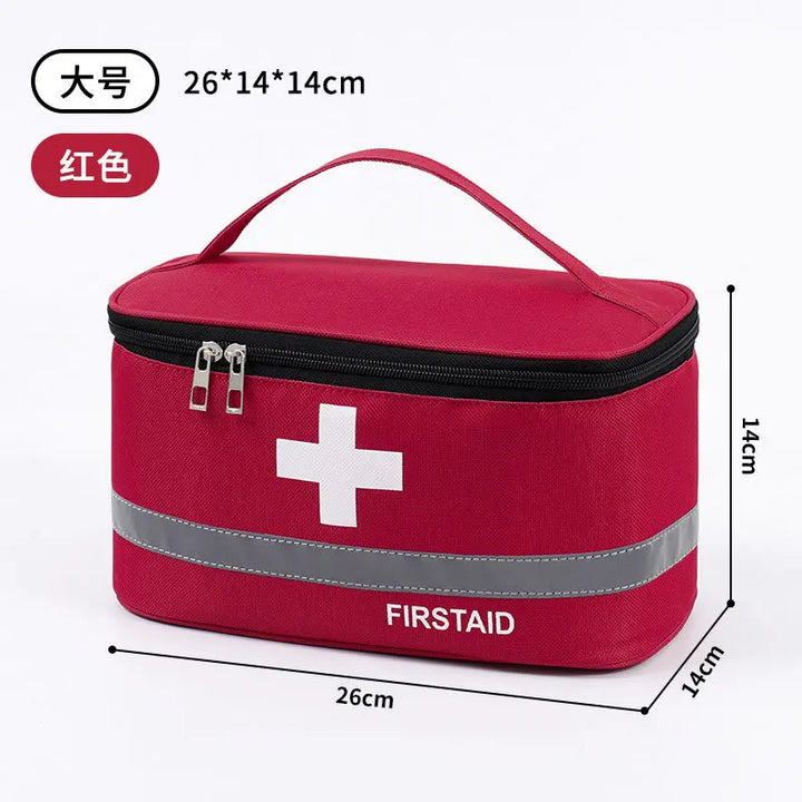 Lisslune | Large Capacity First Aid and Medication Storage Bag
