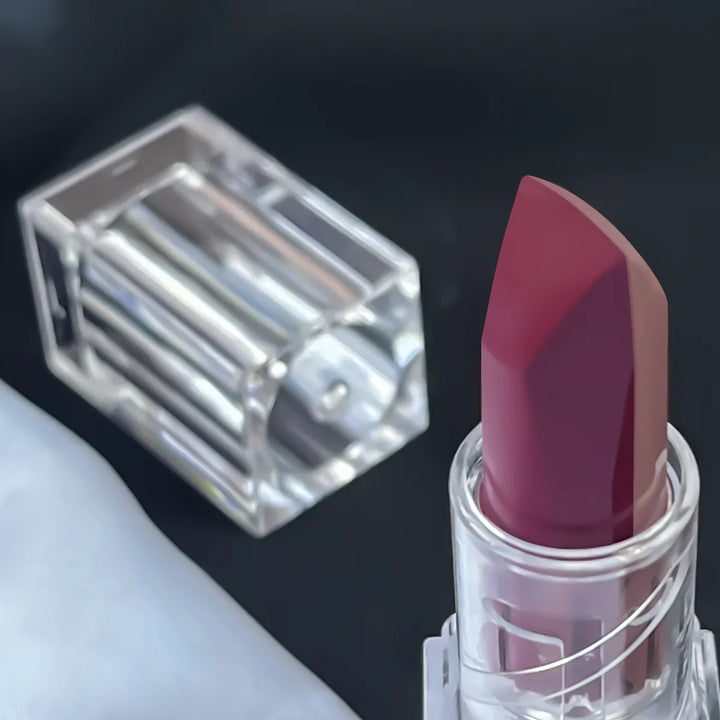 Rynx | 2 In 1 Lip Liner & Lipstick, tapered, long-lasting, waterproof lip contour, matte brown velvet lip combination pencil cosmetics
