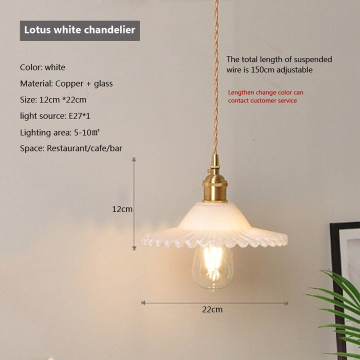 Lisslune | Nordic Brilliance Transparent Glass Pendant Lamp
