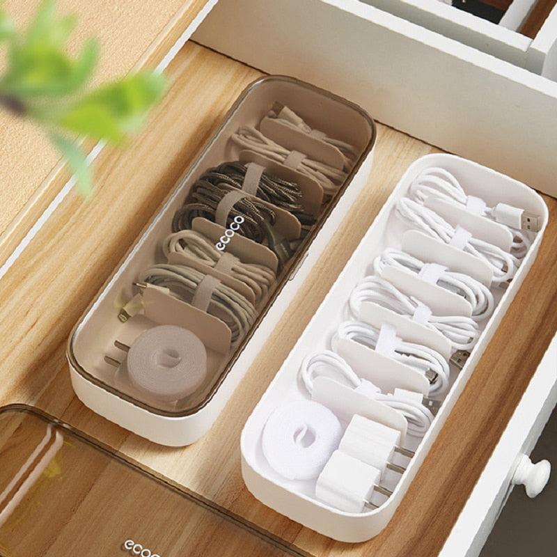 Lisslune | Retro Chic Cable Management Solution for an Organized Workspace