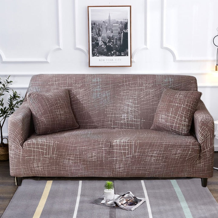 Lisslune | Modern Non-slip Colorful Elastic Sofa Cover