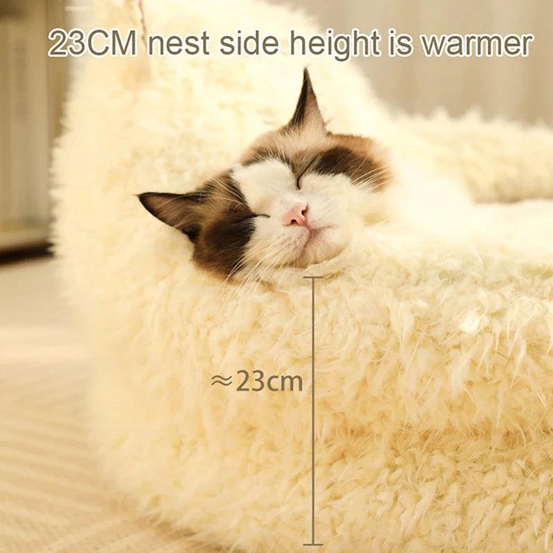 Lisslune | Year-Round Comfort Pet Haven: Luxury Bed for Ultimate Pet Relaxation