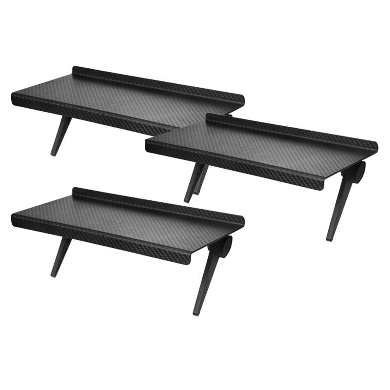 Lisslune | Multifunctional adjustable media shelf with cable management - contemporary device stand