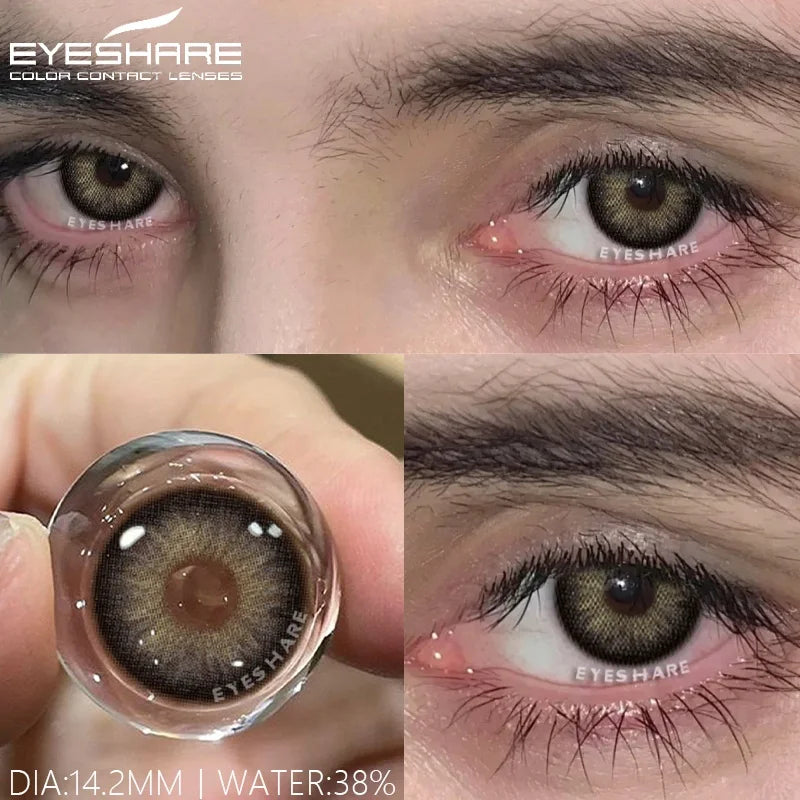 Rynx | 1pair color contact lenses gray color contacts for eye fashion blue eye lenses annual green eye contacts black lenses