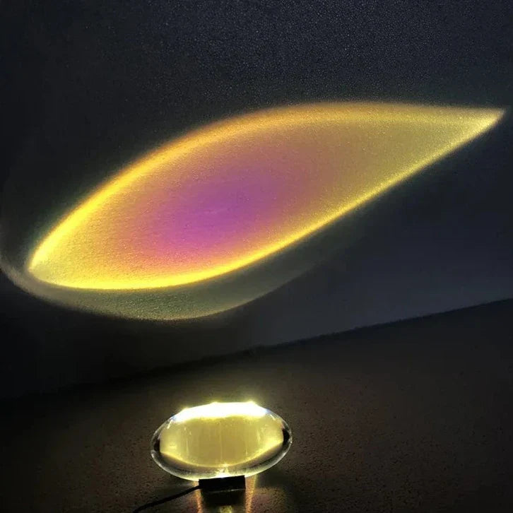 Lisslune | Crystal Sunset Sky Table Lamp