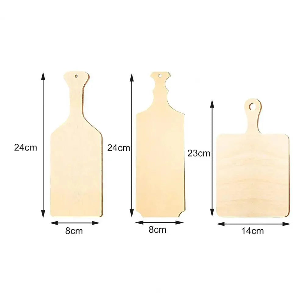 Lisslune | Chic Paddle-Style Wooden Cutting Board - Essential for Every Home Chef