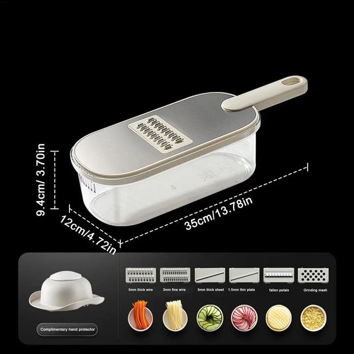 Lisslune | Multi-Purpose Ultimate Container Grater