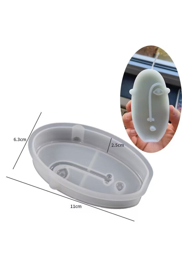 Lisslune | Face Shaped Candle Mold
