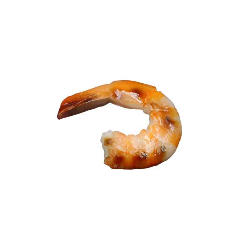 Lisslune | BBQ Seafood Decorative Props - Realistic Grilled Fish, Shrimp & Squid Models