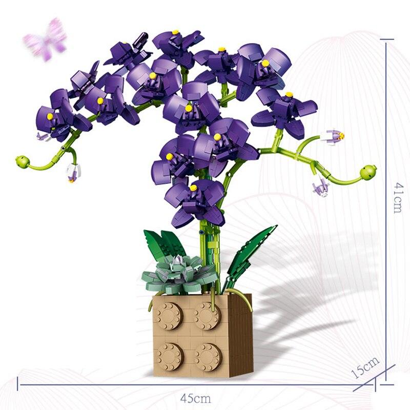 Lisslune | Create your own beautiful orchid bouquet with this DIY flower craft kit