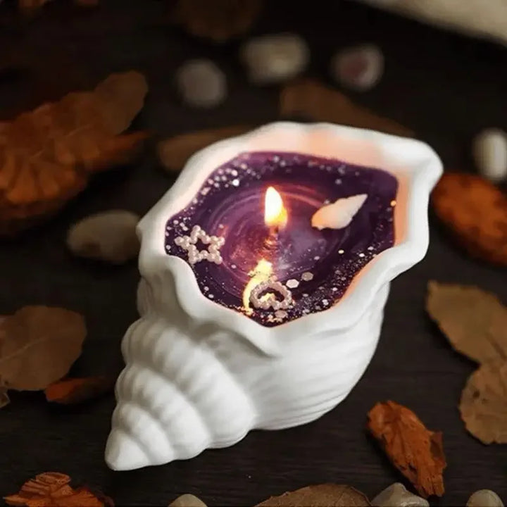 Lisslune | Handmade Sea Shell Starfish Aromatherapy Candle