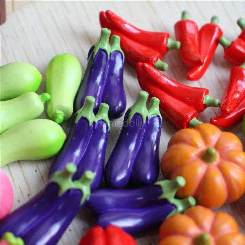 Lisslune | 1/6 scale miniature dollhouse pumpkin vegetable toy for Blyth BJD doll accessories