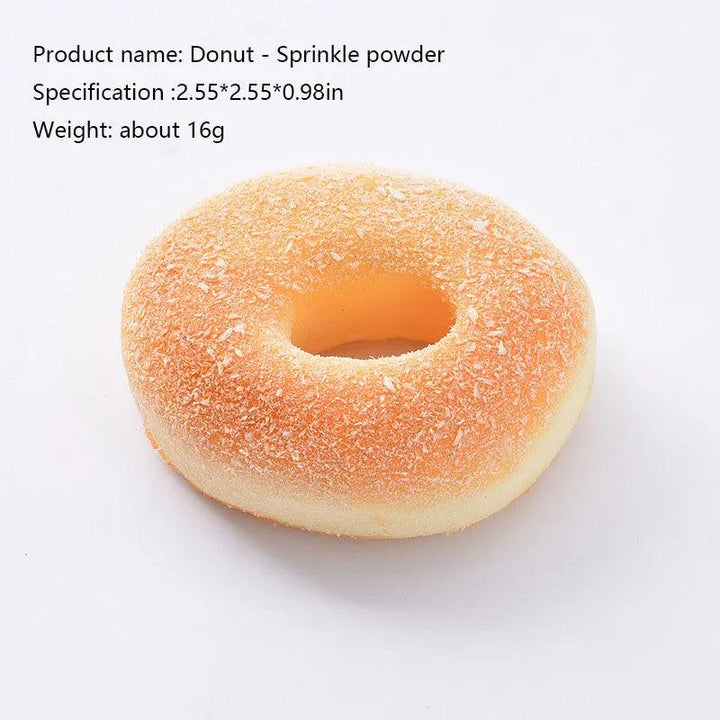 Lisslune | Playful PU Bread Stress Ball - A Fun and Functional Decorative Piece for Stress Relief