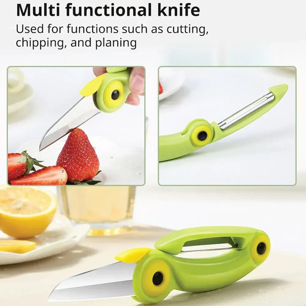 Lisslune | Mini Bird Fruit Foldable Picnic Knife