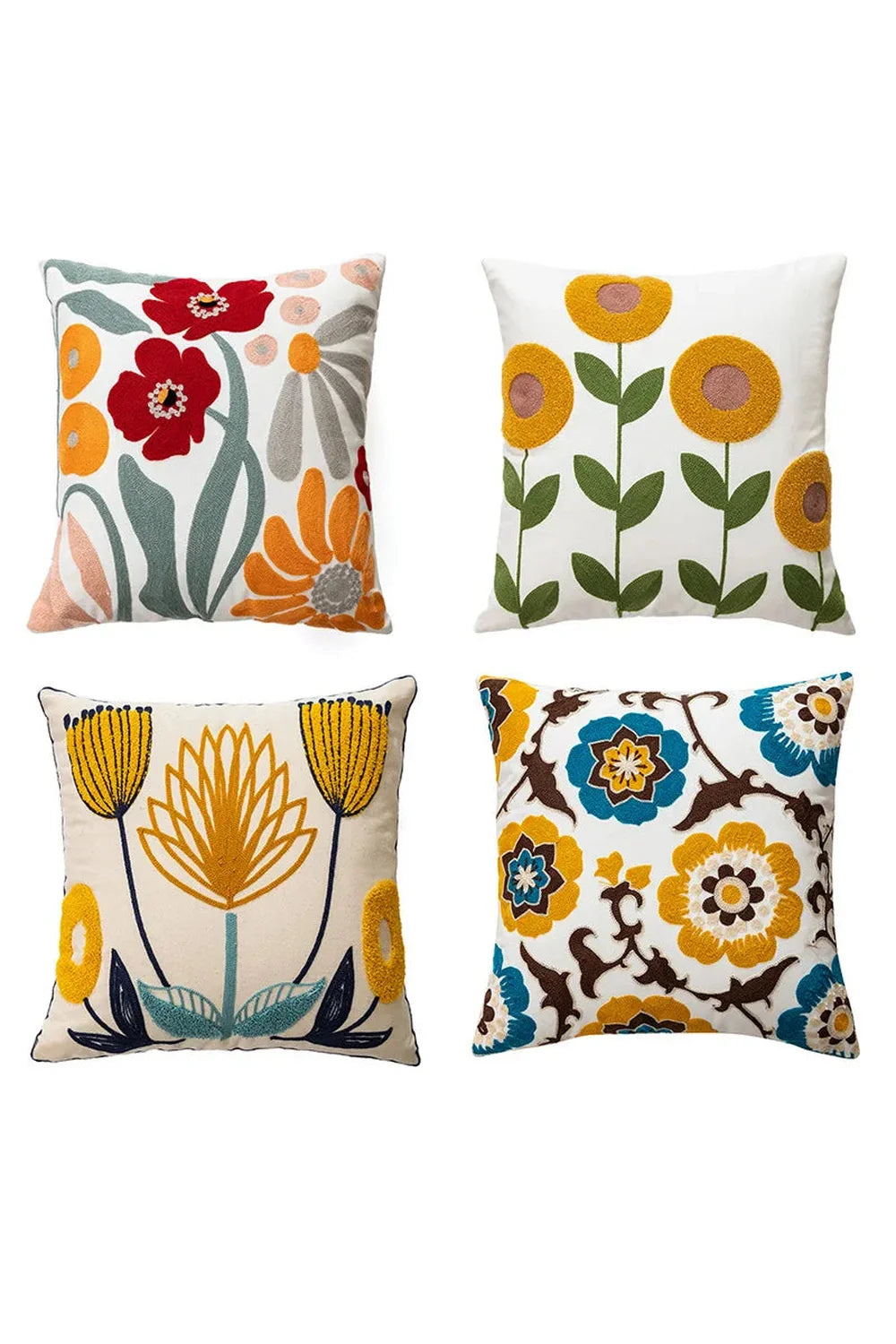Lisslune | embroidered cushion cover