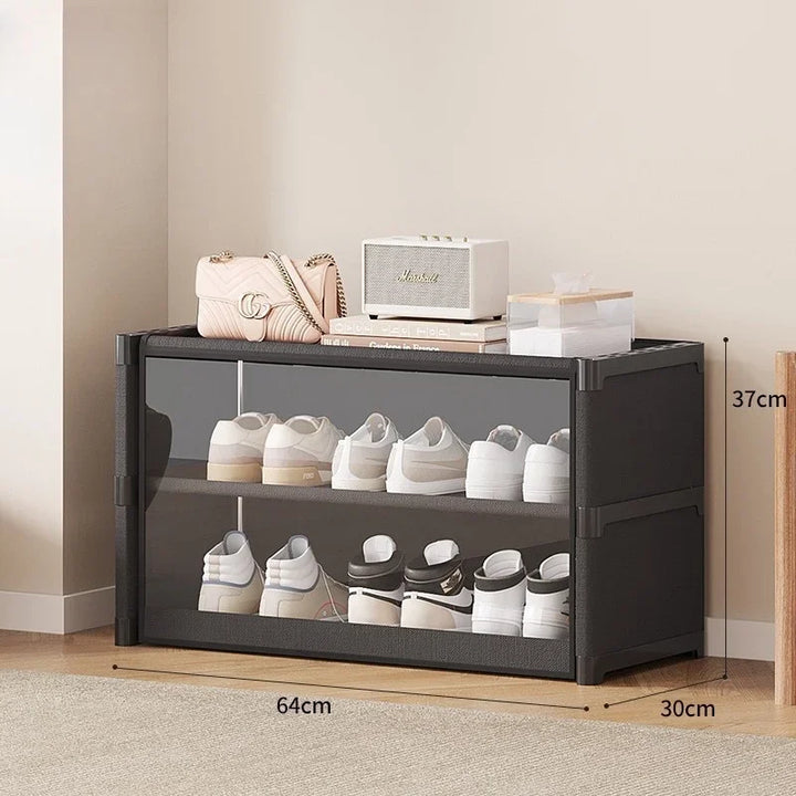 Lisslune | TransRack – Transparent Multi-Layer Shoe Storage Cabinet