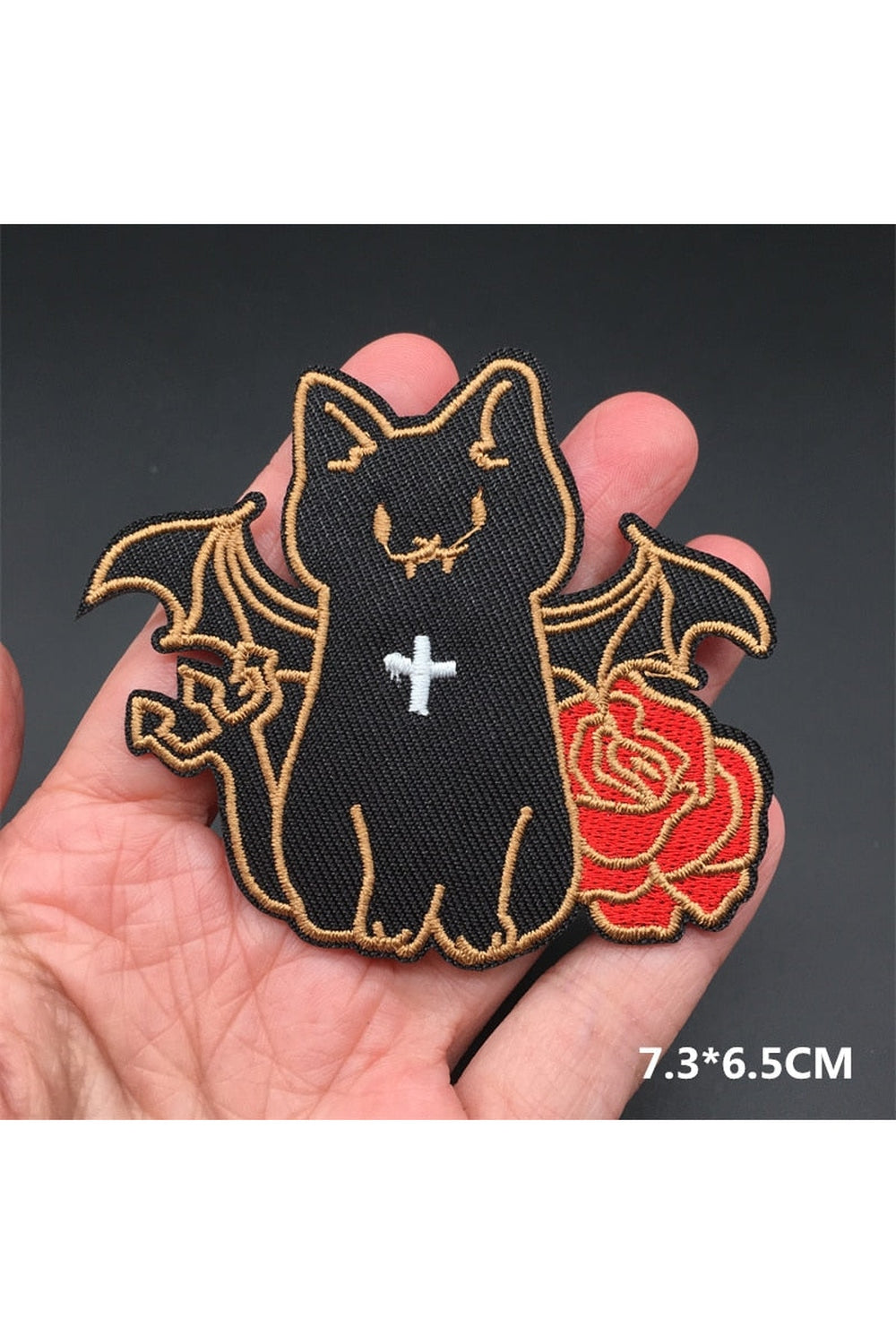 Lisslune | Punk embroidered patch set