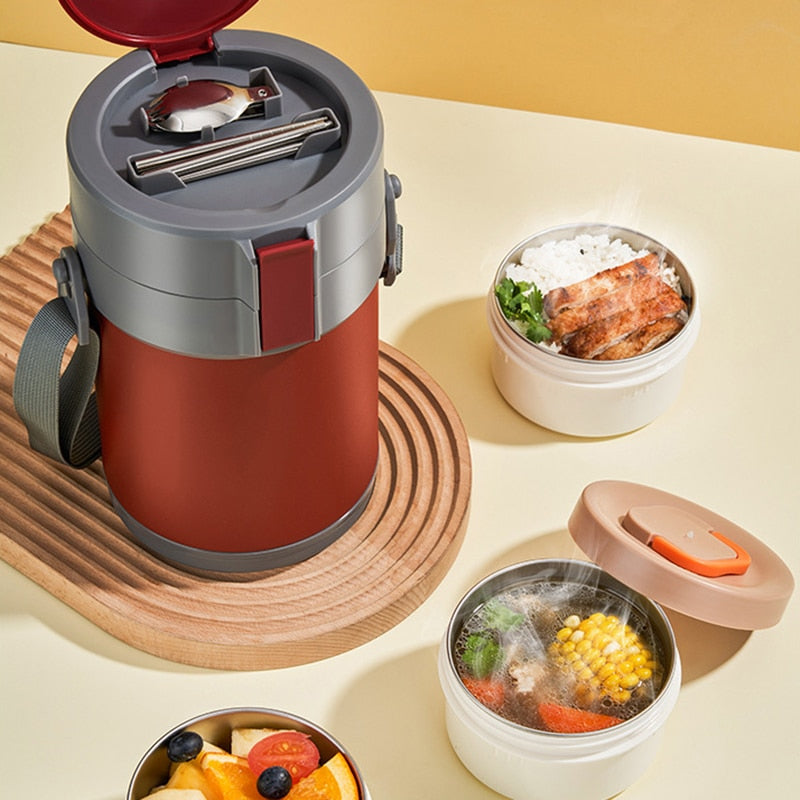 Lisslune | Meal Keeper Stainless Steel Lunch Box