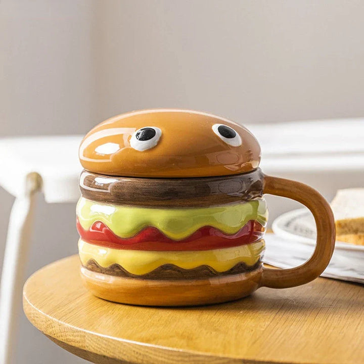 Lisslune | Yummy Hamburger-Shaped Ceramic Hamburger Mug
