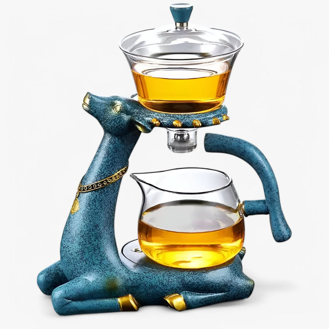 Lisslune | Glass Teapot with Infuser for Loose Leaf