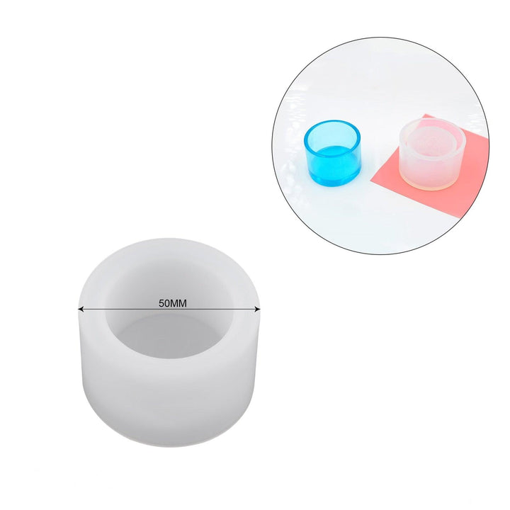 Lisslune | Silicone mold set for creative candle jars and flower planters
