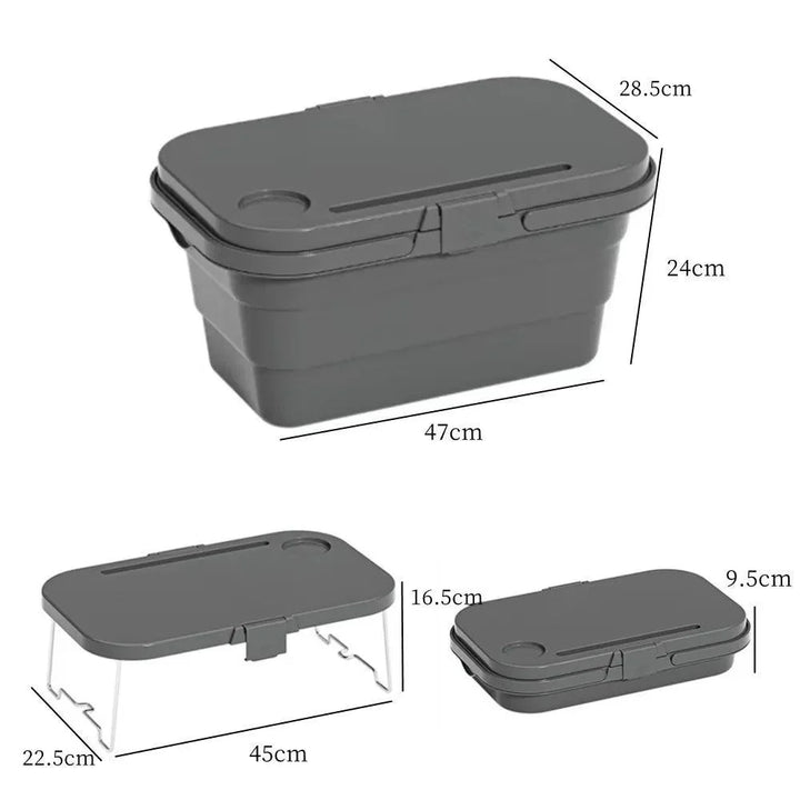 Lisslune | Ultimate All-in-One Picnic Basket for Outdoor Adventures - Compact and Versatile Storage Solution