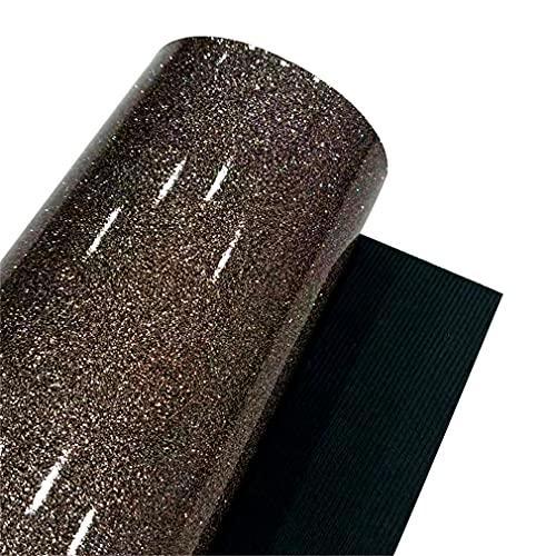Lisslune | Glamorous Sparkle PU Synthetic Leather Craft Sheet with Mirror Finish