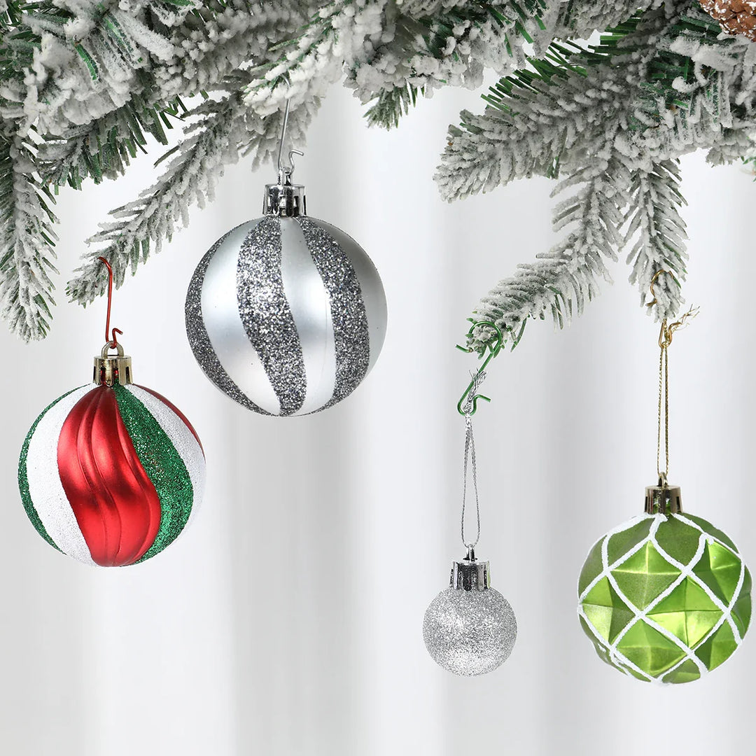 Rynx | Christmas Hook Navidad Natal Noel Christmas Ball Pendant Accessories Merry Christmas Decorations for Home 2024 New Year 2025