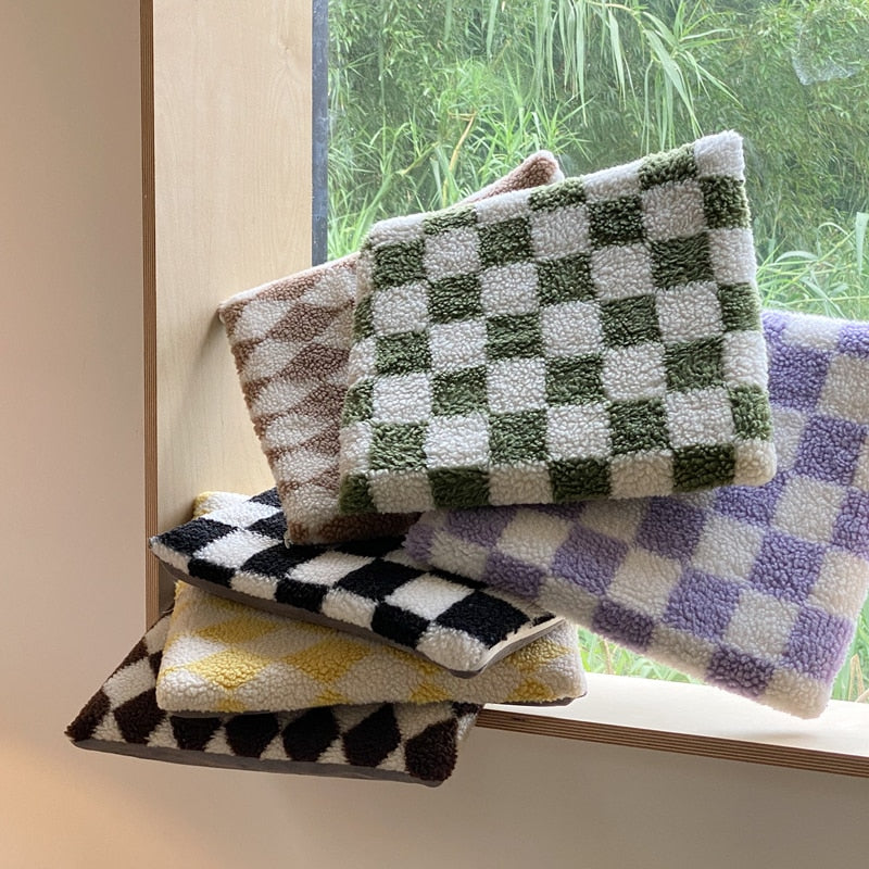 Lisslune | PlaidComfort - Classic Checked Pillow