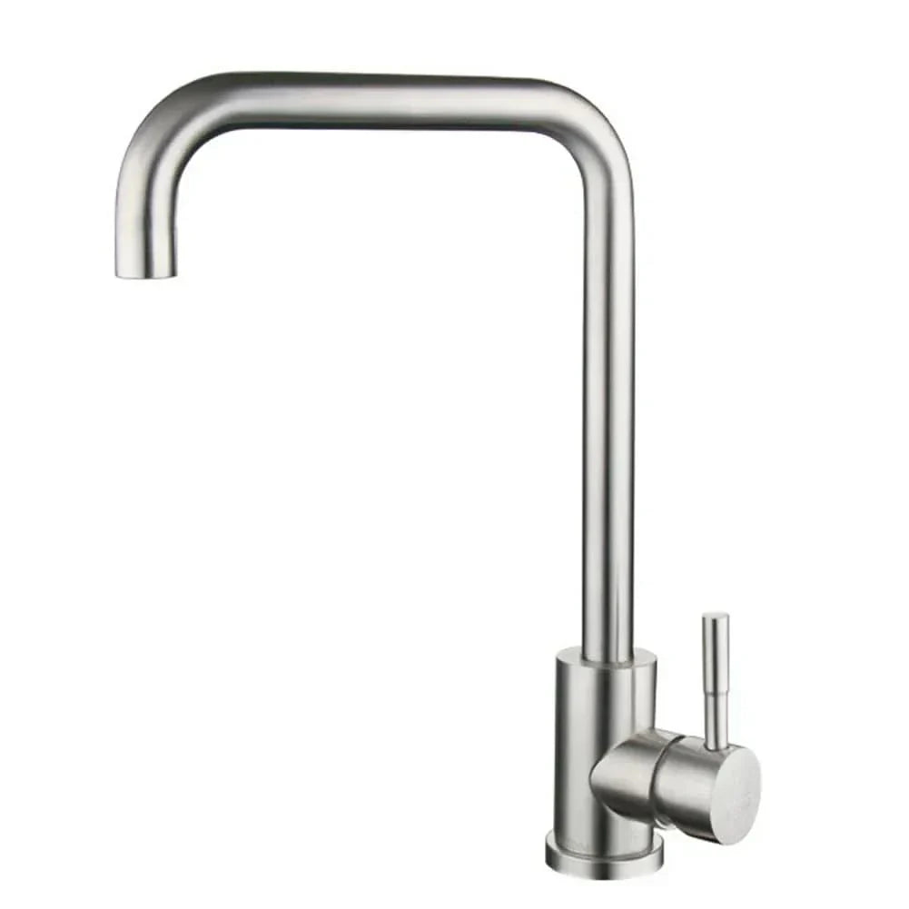 Lisslune | Stainless Steel Kitchen Faucet with Pull-Out Spout