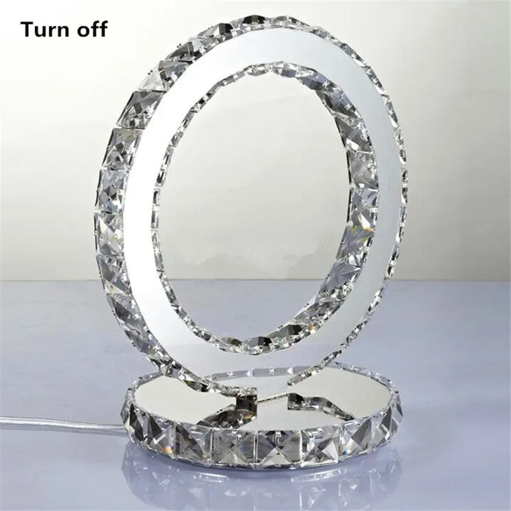 Lisslune | AmbientShine | Modern Crystal Table Lamp